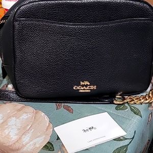 Coach leather crossbody